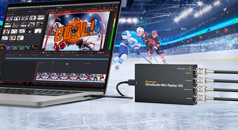 Blackmagic UltraStudio Mini 12G Supports 12G-SDI/HDMI Broadcast Workflows Blackmagic ultrastudio mini 12g