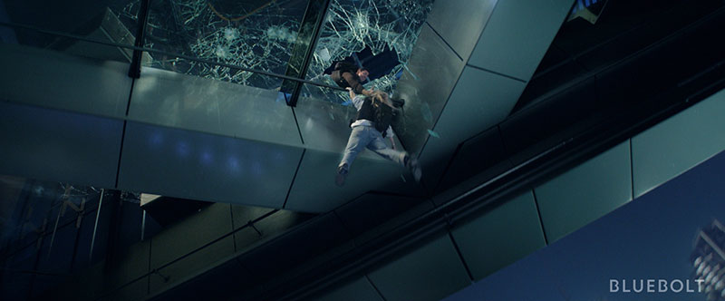 BBJR falling glass after