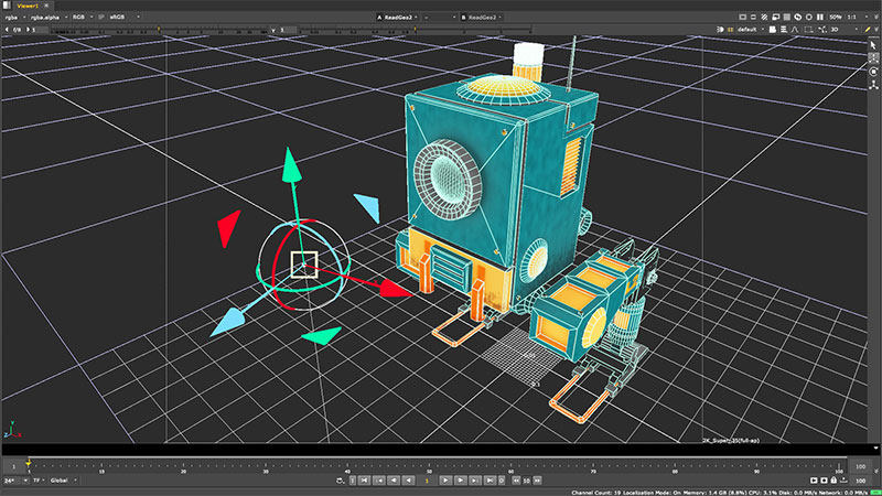 Nuke 13 2 3D UX ImprovementsA