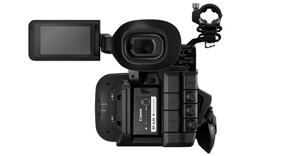 Canon XF605 back