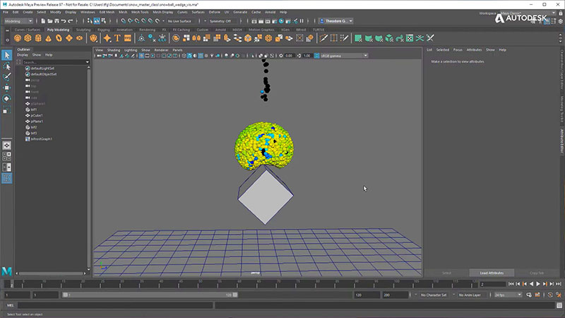 Autodesk bifrost maya diagnostic geo2