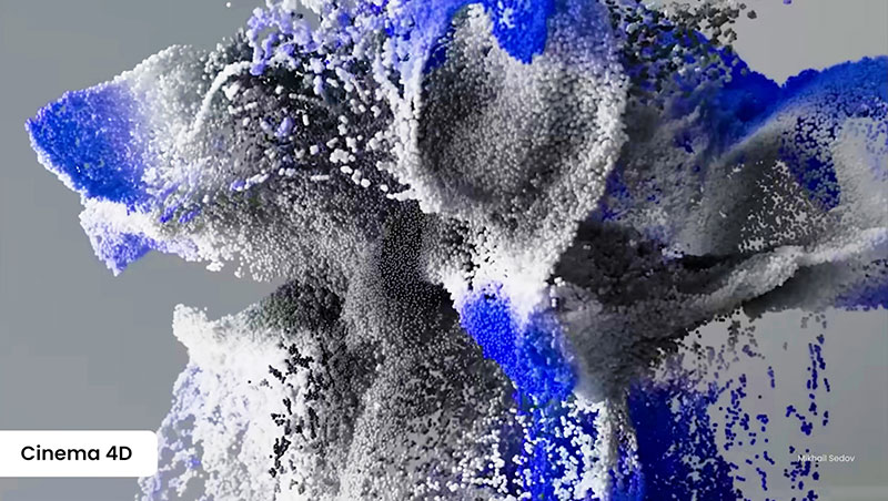 Maxon c4d particles