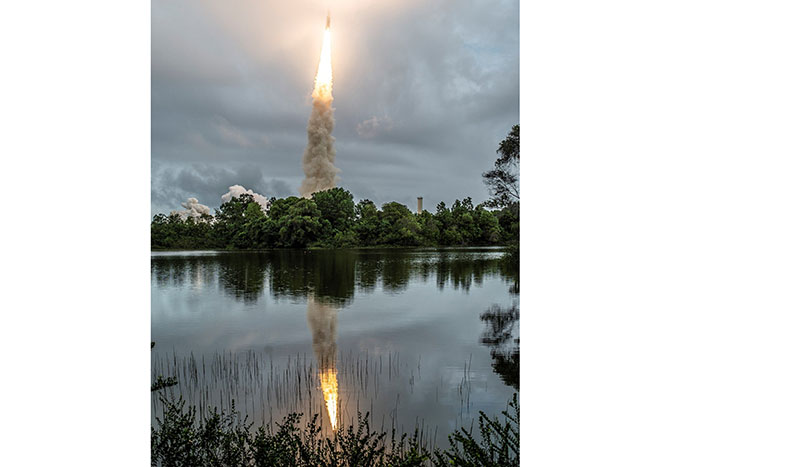 Marshall Webb Telescope Ariane5 NASA Chris Gunn