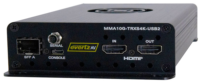 EvertzAV mma10g trxs4k usb2 angle