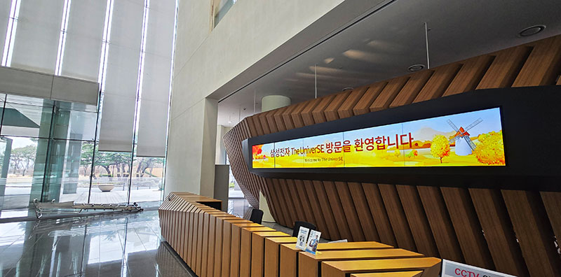 Dante Video Leads Digital AVoIP Transformation at Samsung UniverSE Training Dante AV samsung4