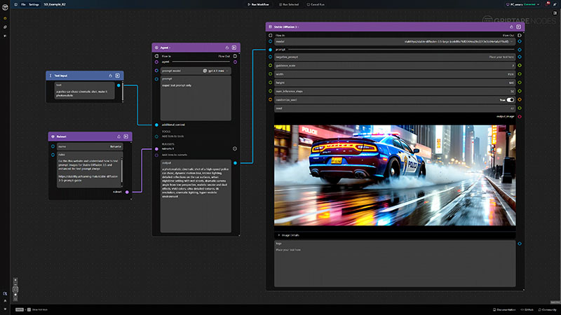 Foundry Acquires Griptape to Further Integrate AI across VFX Pipelines Foundry GRIPTAPE NODES SD Example