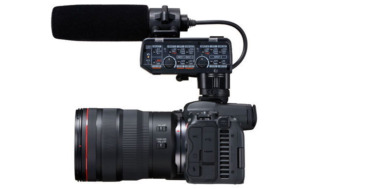 Canon 15 EOS R5 C RF2470F2 8 XLRadapter MIC