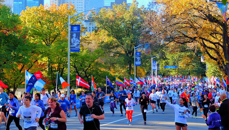 CP comms Marathon in NYC