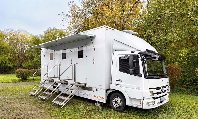 Calrec steiger OB Truck