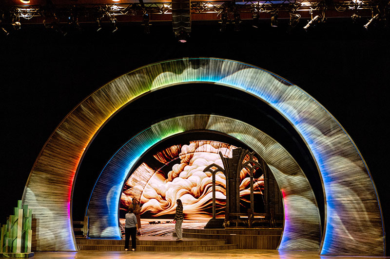Dante Connects Spatial Audio Design for 'The Wizard of Oz' at City Springs Theatre Dante immerse P1426738