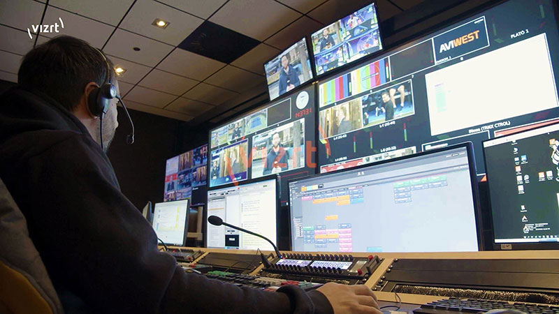 Vizrt MovistarPlus graphics workflow