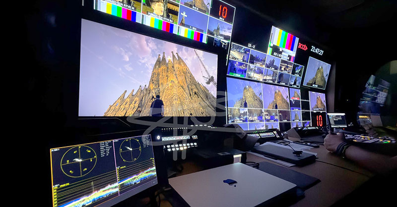 Leader T&M Supports Global Broadcast of Pope Leo’s Visit to Sagrada Família Leader Sagrada Familia