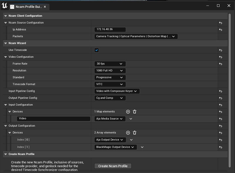 Ncam AR Suite UE5 Update 3