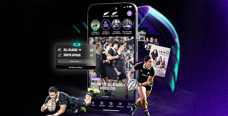 NZR Launches New Digital Home of the Black Jersey on Deltatre NEXUS Deltatre NZR 1