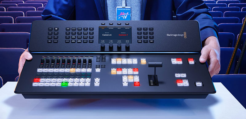 Blackmagic atem television studio hd8