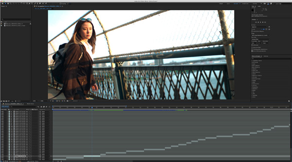 Adobe After Effects Scene Edit Detection
