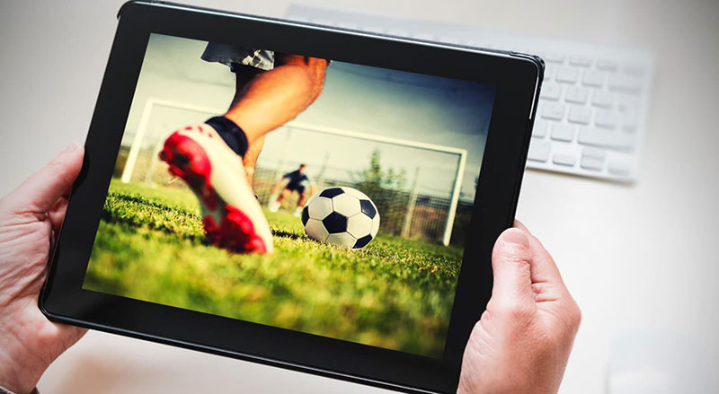 Ateme tablet screen