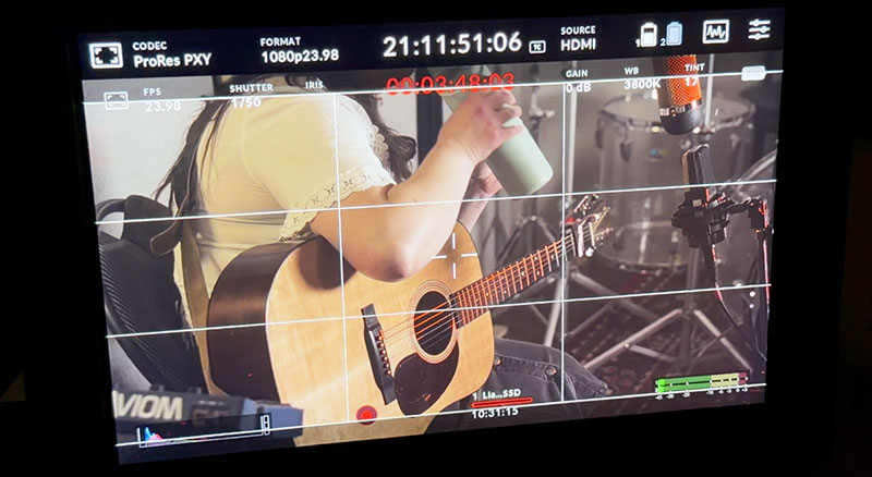 Blackmagic liam hopkins recording studio3