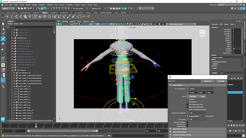 Autodesk Maya Creative Rigging