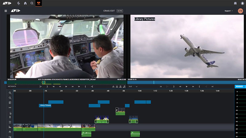 Avid content core cuttingroom