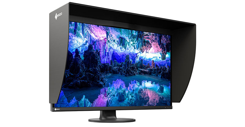 EIZO ColorEdge CG3200X OLED Monitor Achieves Accuracy for 4K HDR Workflows EIZO CG3200X r hood withcontents
