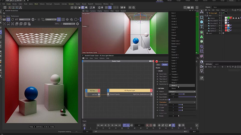 Maxon Redshift Spring 2024 Alpha Masking