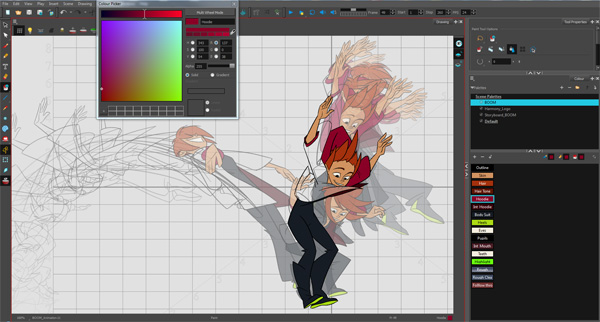 how to draw in toon boom harmony premium 15