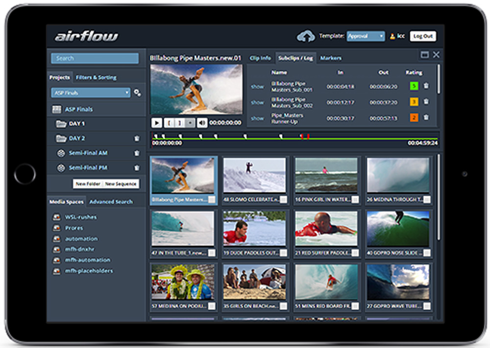 Editshare iPad Airflow