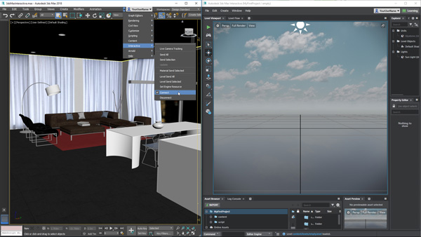 3ds max interactive