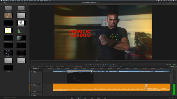 how to punch in on davinci resolve editing