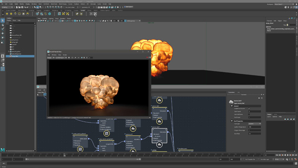 Autodesk Bifrost Realistic previews