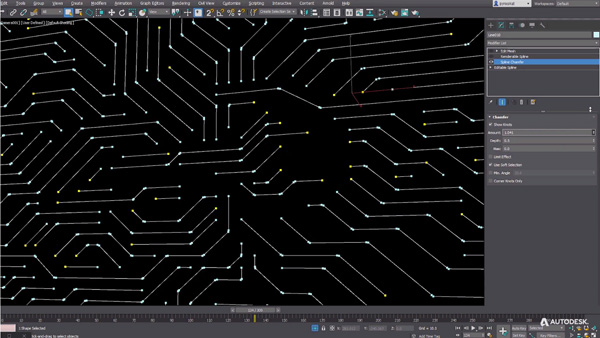 3ds max 8 spline mapping