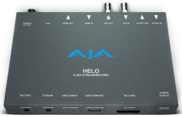 AJA Ships VoIP and Streaming/Recording Devices