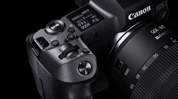 Canon EOS R5 top