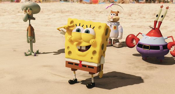 moving animations of spongebob