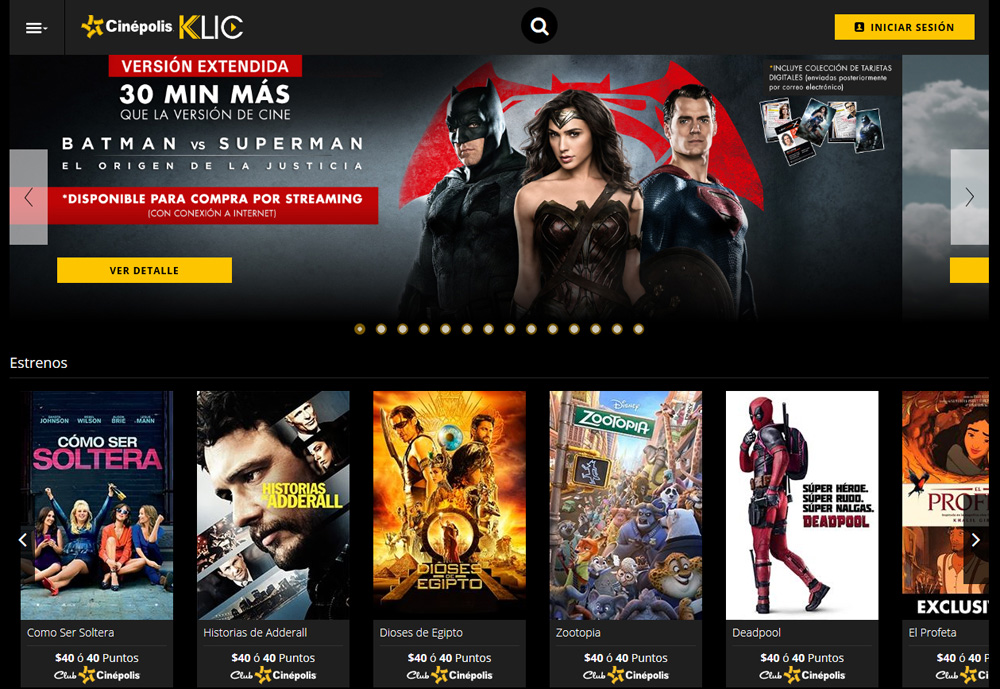 Elemental aws cinépolis