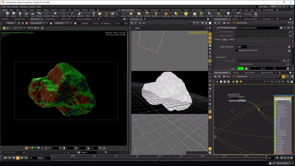 sidefx houdini vr vive