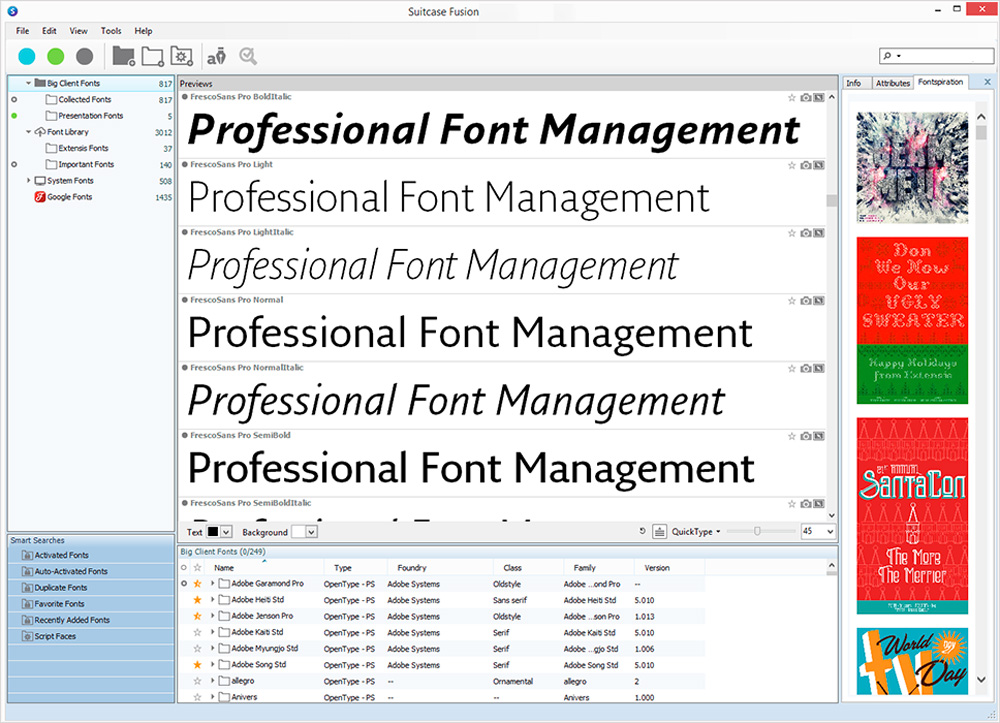 suitcase fusion 7 cannot add fonts