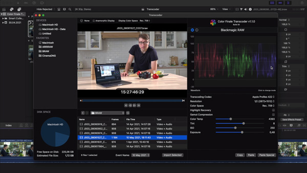 silverstack transcode arriraw