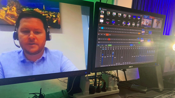 NewTek Tricaster greenscreen 2