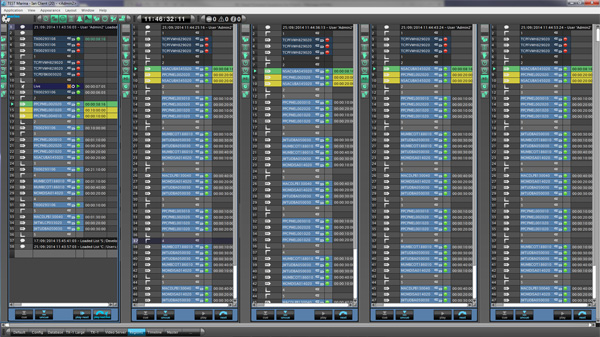 integrated multi-channel playout with graphics