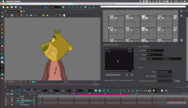 how to animate in toon boom harmony