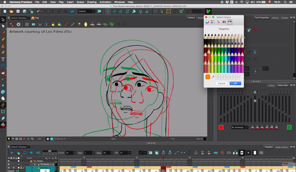 toon boom harmony frame by frame