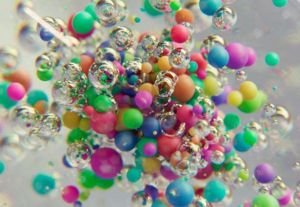 Autodesk arnold nested dielectrics bubbles 2