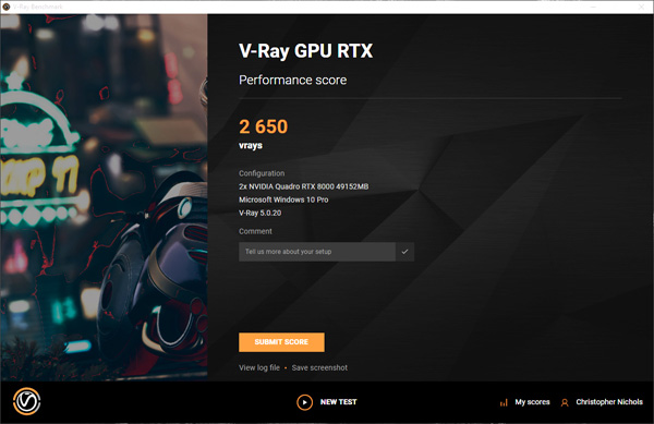 vray 5 benchmark