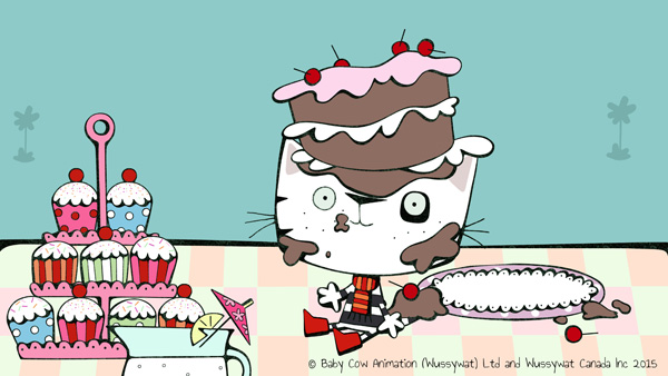 Clumsy-cat-frankie CAKE