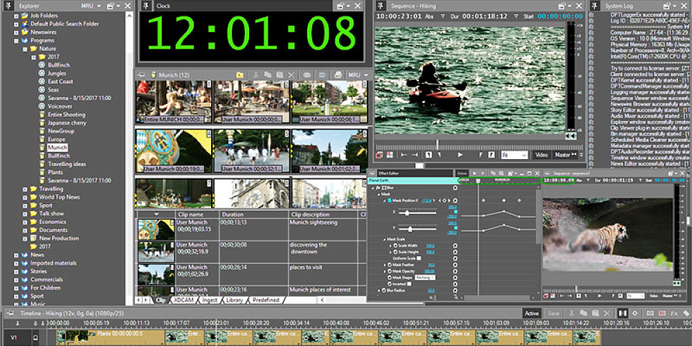 Cinegy desktop interface1