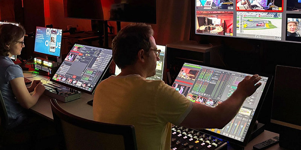 EVS matrox flexiblecontrolroom