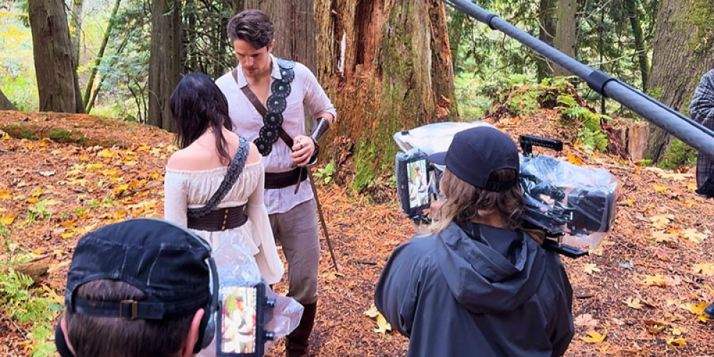 Blackmagic vertical micro drama pirates