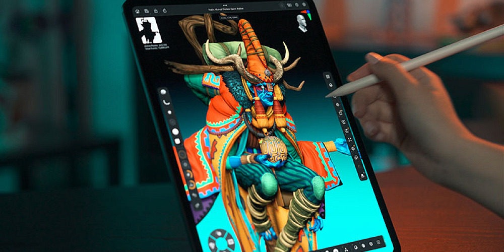 Maxon ZBrush for iPad Hero